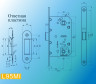Механизм бесшумный (магнитный) - Сантехнический L95MI AB (бронза)