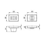 Фиксатор Armadillo (Армадилло) WC-BOLT BK6 UCS BL-26 (черный)