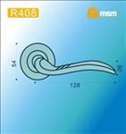 Ручки раздельные MSM R408 AB (бронза) на круглом основании