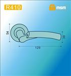 Ручки раздельные MSM R410 PB/SB (Полированная латунь/Матовая латунь) на круглом основании