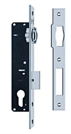 Замок врезной Kale-kilit 155 (20 mm) никель