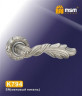 Ручки раздельные MSM K794 SN  (Матовый никель) на круглом основании