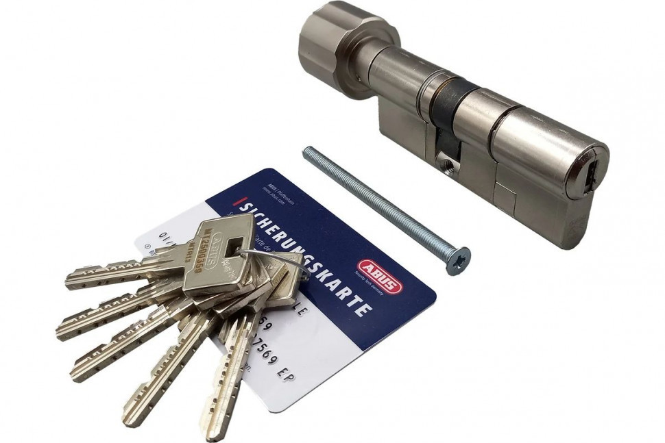 Механизм цилиндровый ABUS Magtec 95 мм (45*50) ключ/вертушка