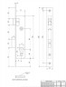 Замок врезной Apecs 7300-35-R-NIS