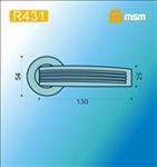 Ручки раздельные MSM R431 AС (медь) на круглом основании