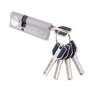 Цилиндровый механизм Msm C95 SN 55*40 (матовый никель) перфо
