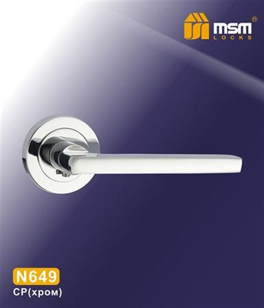 Ручки раздельные MSM N649 CP (Хром) на круглом основании