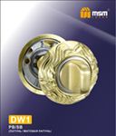 Фиксатор MSM DW1 PB/ SB (полированная латунь/матовая латунь)