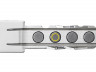 Цилиндр Evva MCS 72 мм 31x41 ключ-вертушка