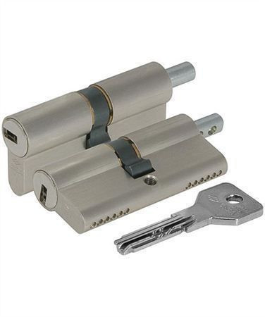 Механизм цилиндровый Cisa Asix 80 мм (35*45В) кл/верт (никель)