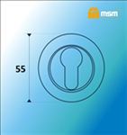 Накладка под цилиндр MSM D1 BR (коричневый)