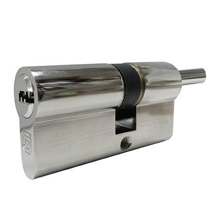 Механизм цилиндровый Гардиан GB 82 mm (46/36В) кл/верт (никель)