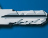 Цилиндр Evva ICS 107 мм 46x61 ключ-ключ (латунь)